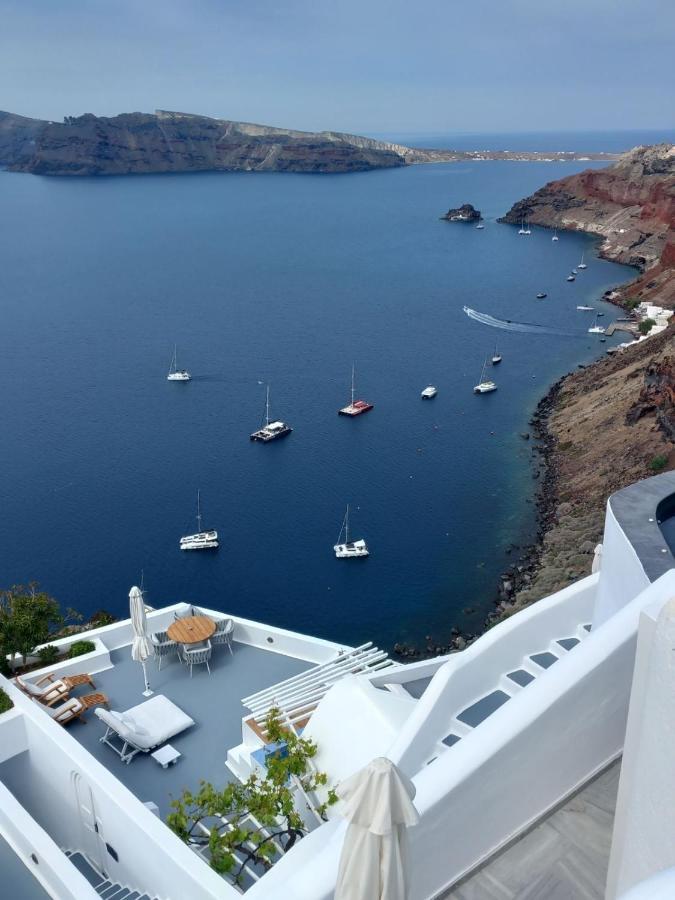 Captain John Villas Oia - Caldera & Sunset View Exteriör bild