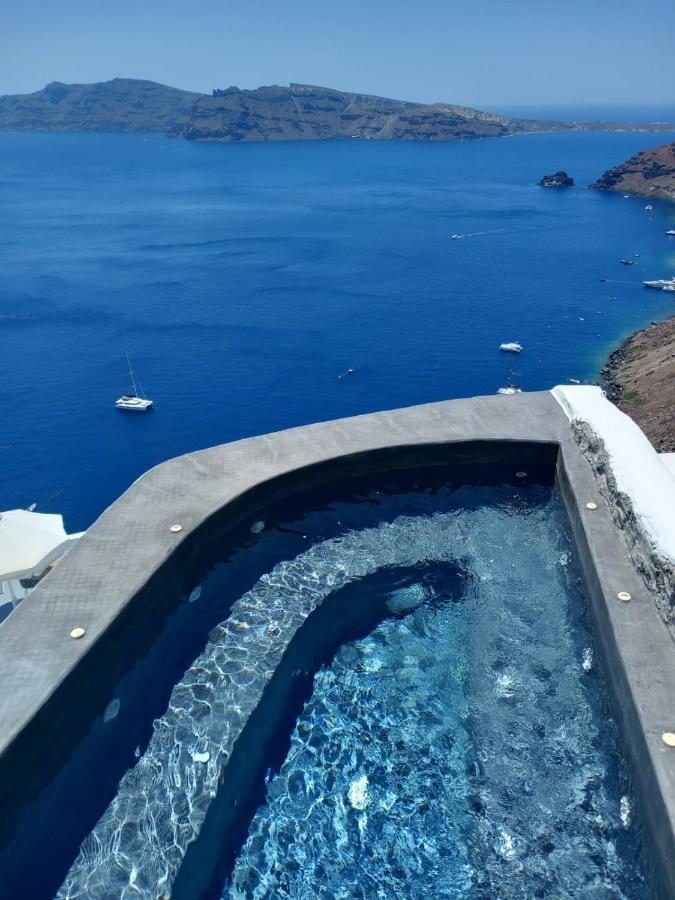 Captain John Villas Oia - Caldera & Sunset View Exteriör bild