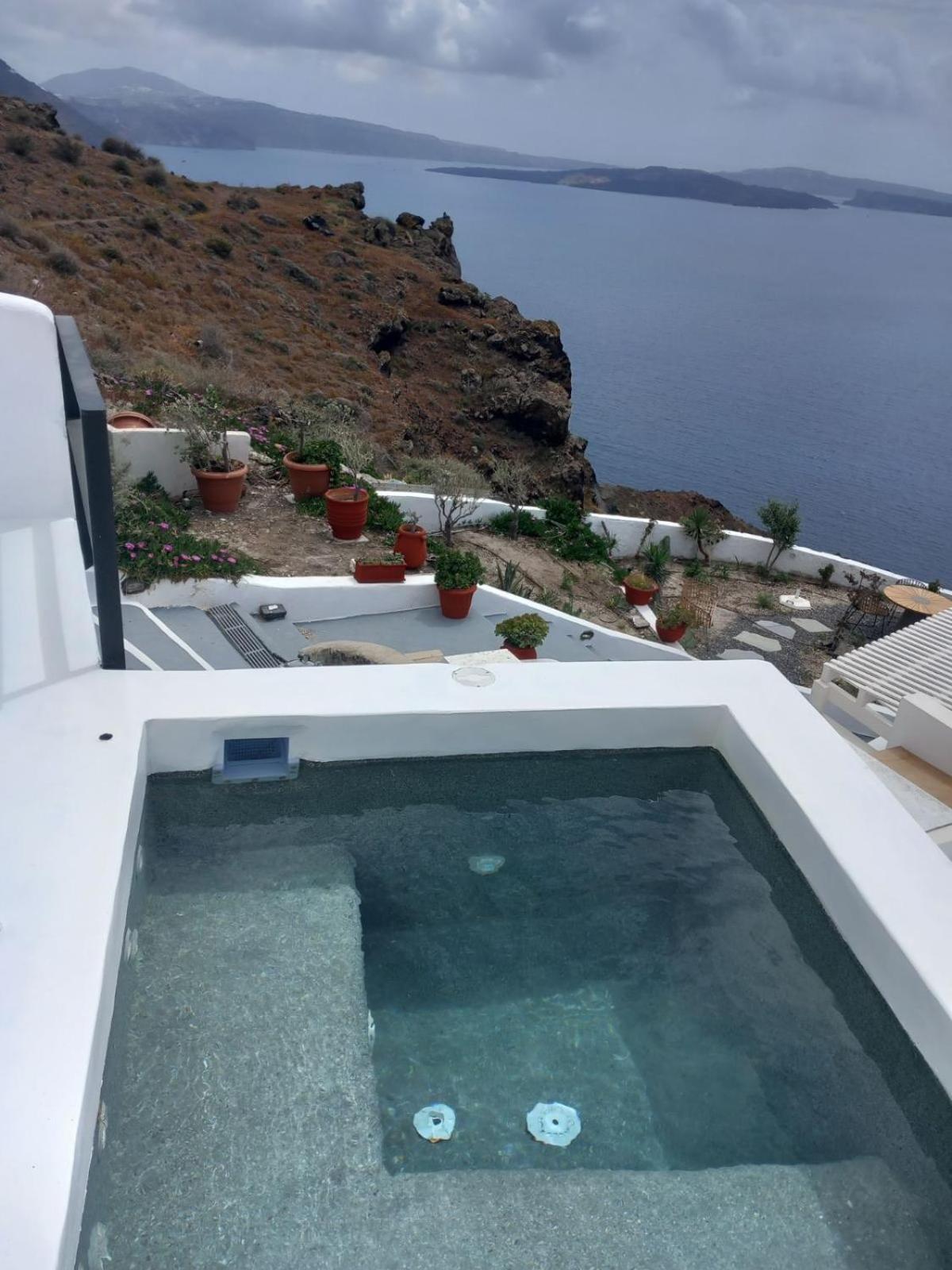 Captain John Villas Oia - Caldera & Sunset View Exteriör bild