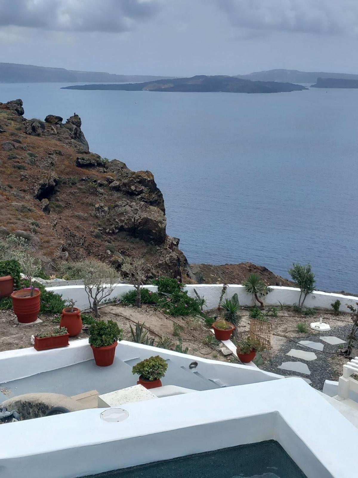 Captain John Villas Oia - Caldera & Sunset View Exteriör bild