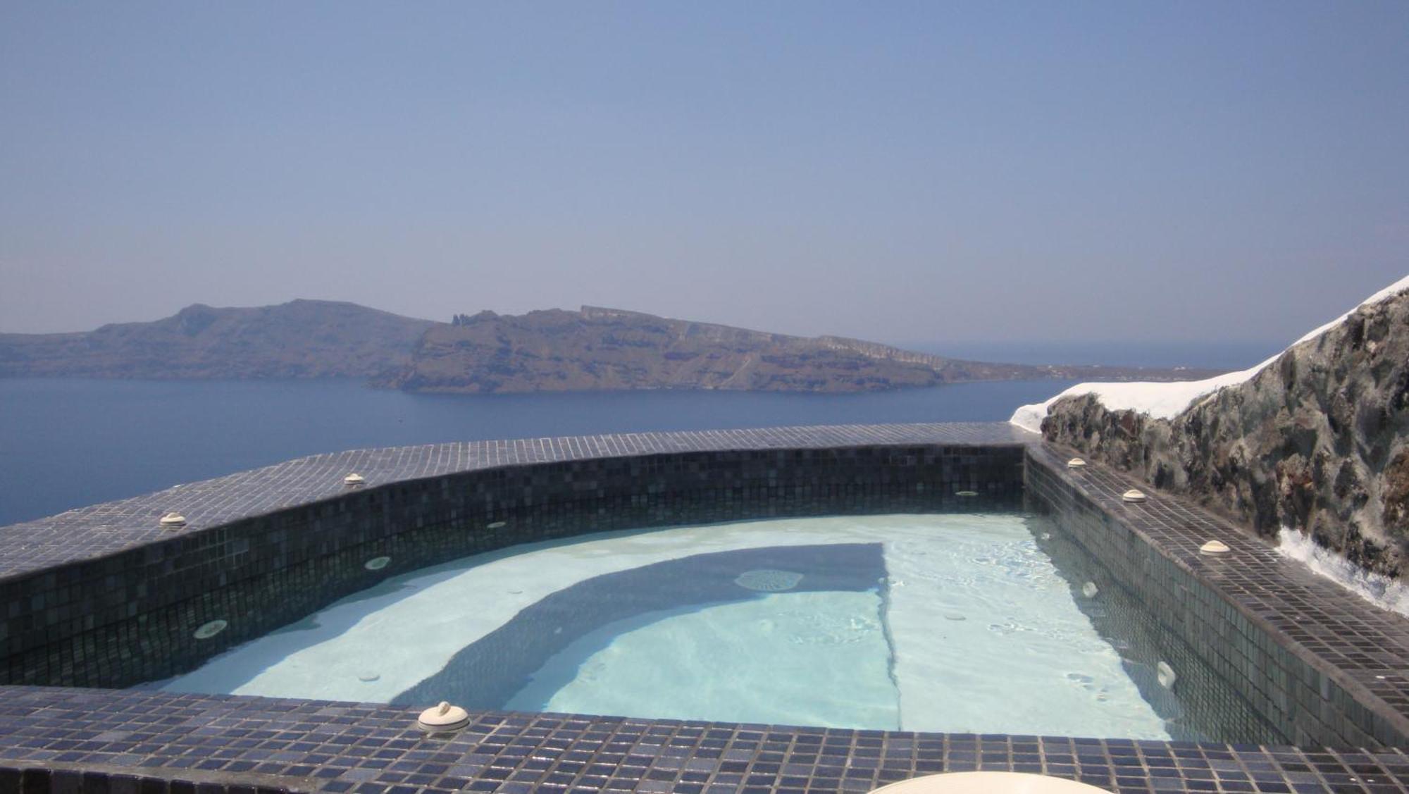 Captain John Villas Oia - Caldera & Sunset View Exteriör bild