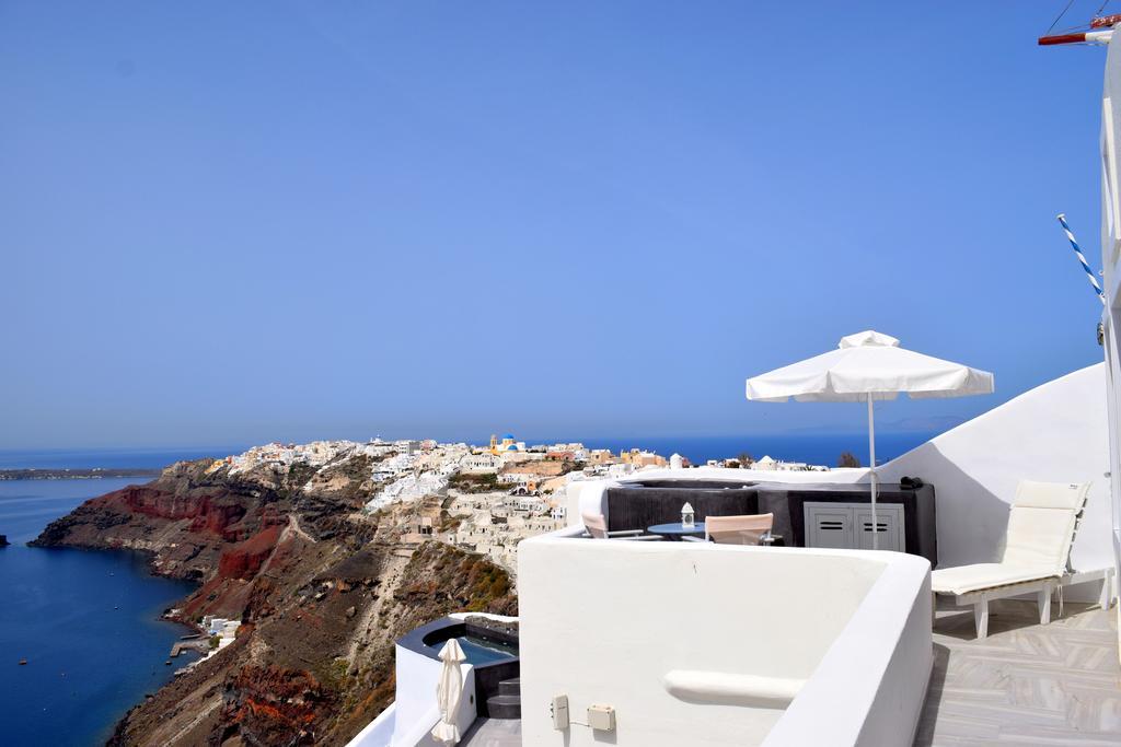 Captain John Villas Oia - Caldera & Sunset View Exteriör bild