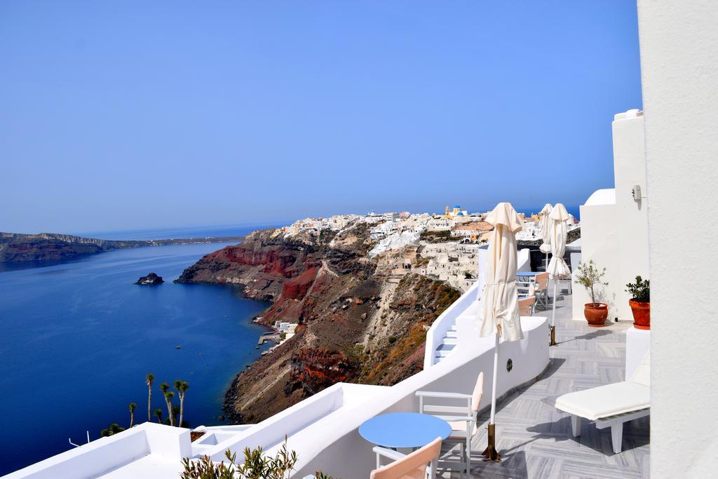 Captain John Villas Oia - Caldera & Sunset View Exteriör bild