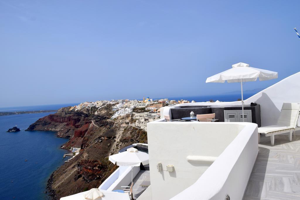 Captain John Villas Oia - Caldera & Sunset View Exteriör bild